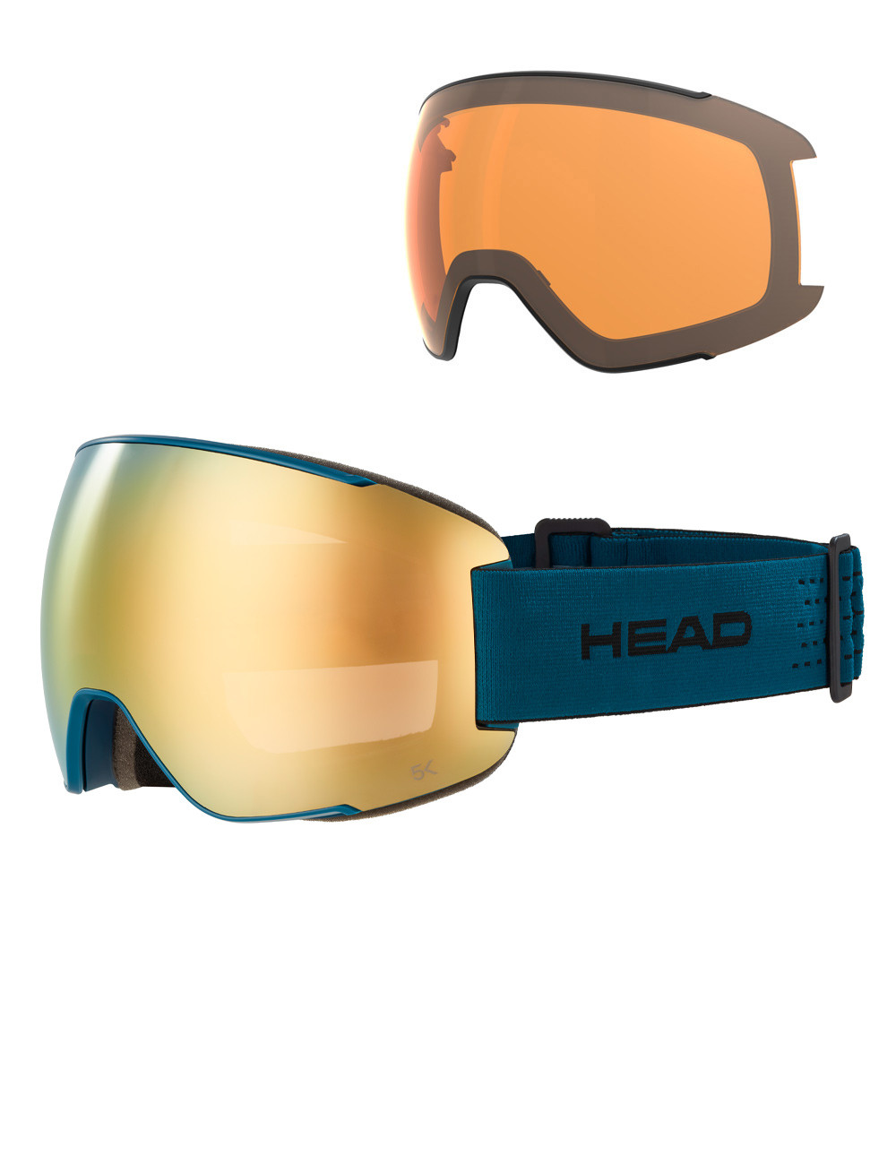 Gogle narciarskie HEAD MAGNIFY 5K + dodatkowa szyba
