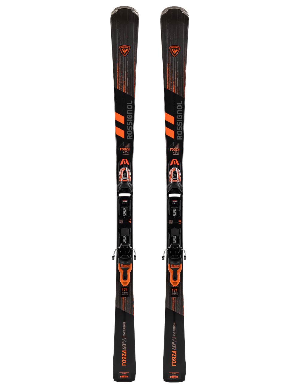 Narty zjazdowe race ROSSIGNOL FORZA 40 V-CA + wiązanie LOOK XPRESS 11 z GRIP WALK  2025