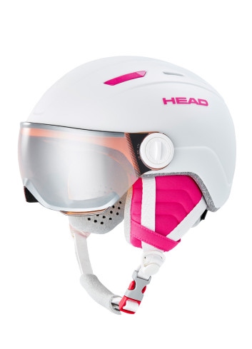Kask narciarski dziecięcy z szybą HEAD MAJA VISOR