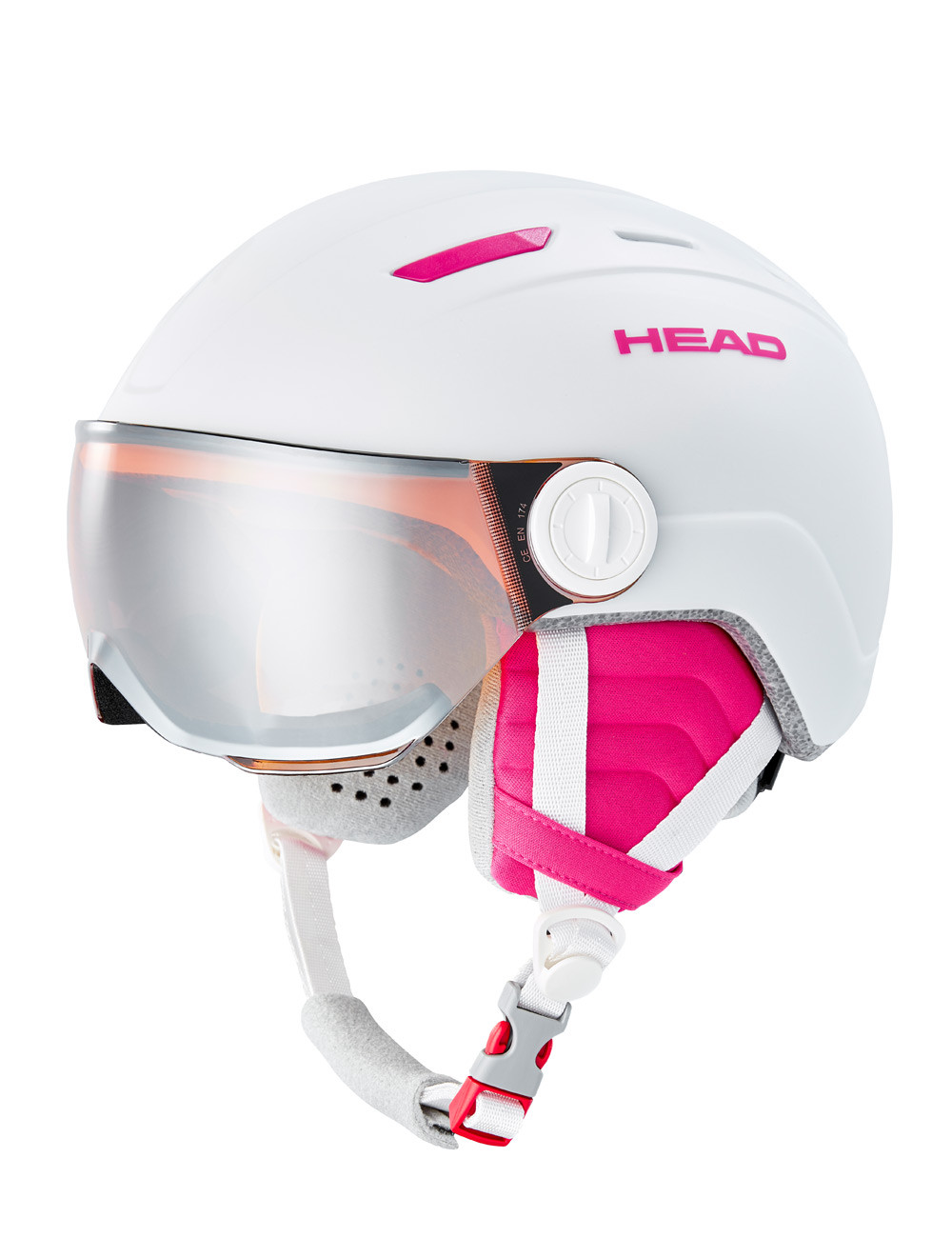 Kask narciarski dziecięcy z szybą HEAD MAJA VISOR