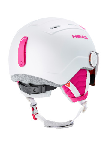 Kask narciarski dziecięcy z szybą HEAD MAJA VISOR