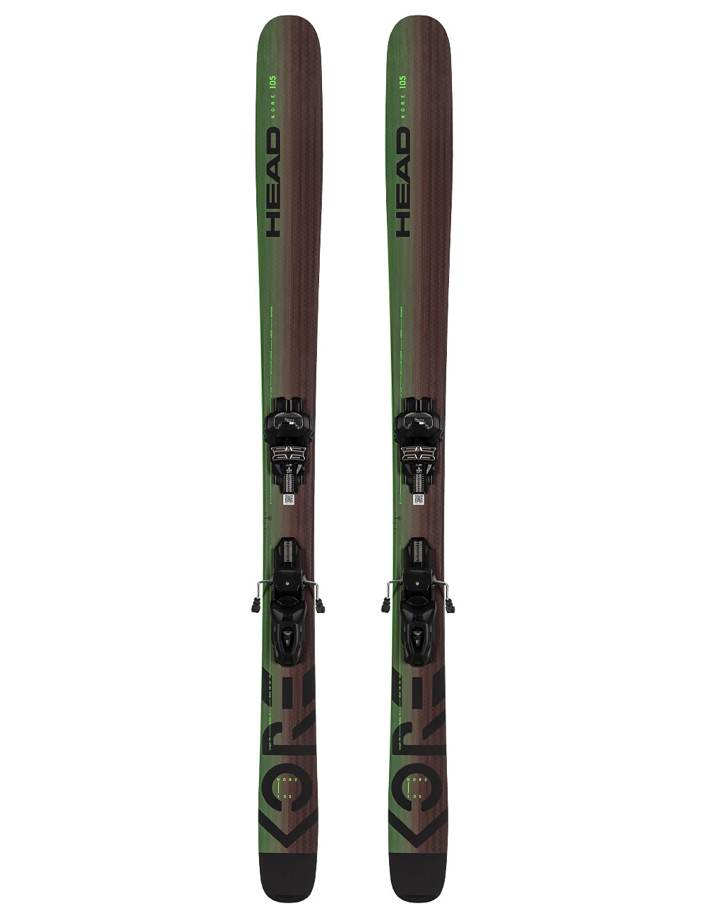 Narty allmountain freeride HEAD KORE 105 + wiązania TYROLIA ATTACK 11 z GRIP WALK