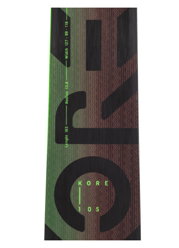 Narty allmountain freeride HEAD KORE 105 + wiązania TYROLIA ATTACK 11 z GRIP WALK