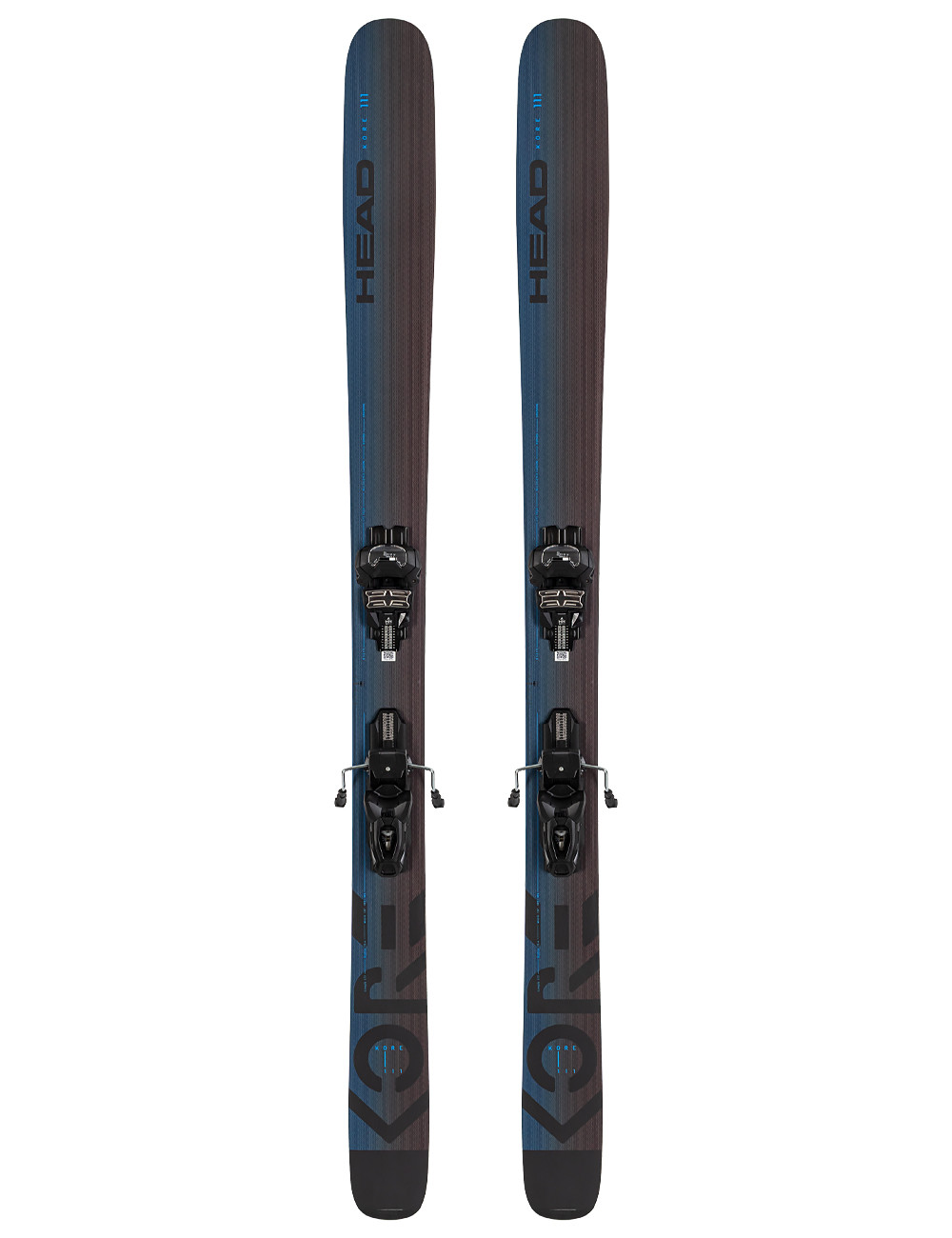 Narty allmountain freeride HEAD KORE 111 + wiązania TYROLIA ATTACK 11 z GRIP WALK