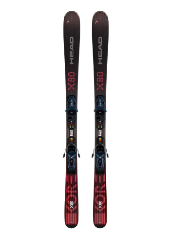 Narty męskie allmountain HEAD KORE X 80 + wiązania HEAD PR 11 z GRIP WALK  2024