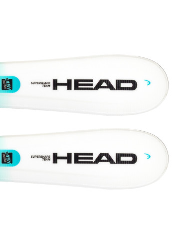 Narty juniorskie HEAD SUPERSHAPE TEAM EASY + wiązanie HEAD JRS 4.5 z GRIP WALK    2024