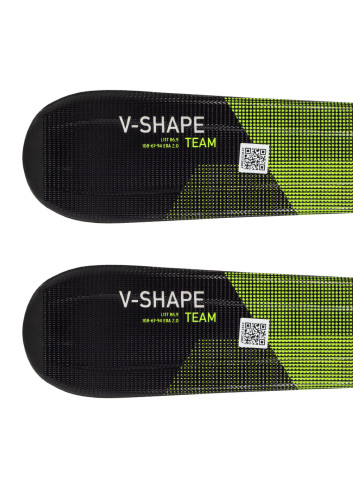 Narty dziecięce HEAD V-SHAPE TEAM + wiązanie HEAD JRS 7.5 z GRIP WALK