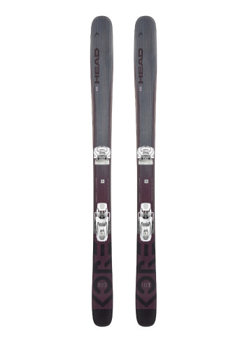 Narty allmountain freeride HEAD KORE 103 W + wiązania TYROLIA ATTACK 12 z GRIP WALK