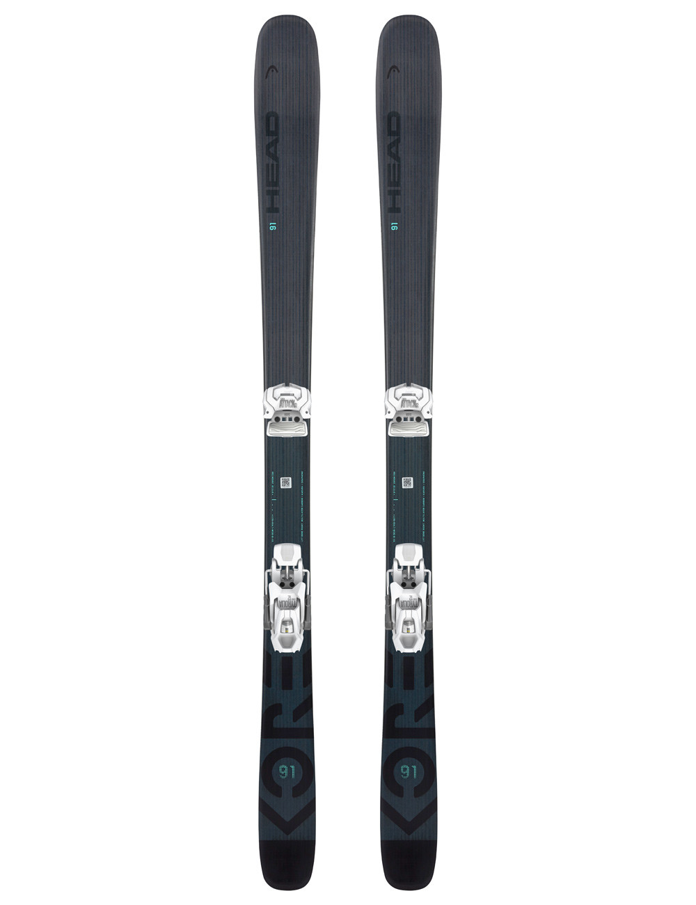 Narty allmountain freeride HEAD KORE 91 W + wiązania TYROLIA ATTACK 12 z GRIP WALK