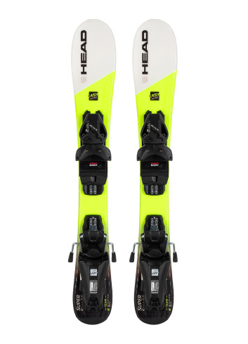 Narty dziecięce HEAD SUPERSHAPE TEAM  + wiązanie HEAD JRS 4.5 z GRIP WALK