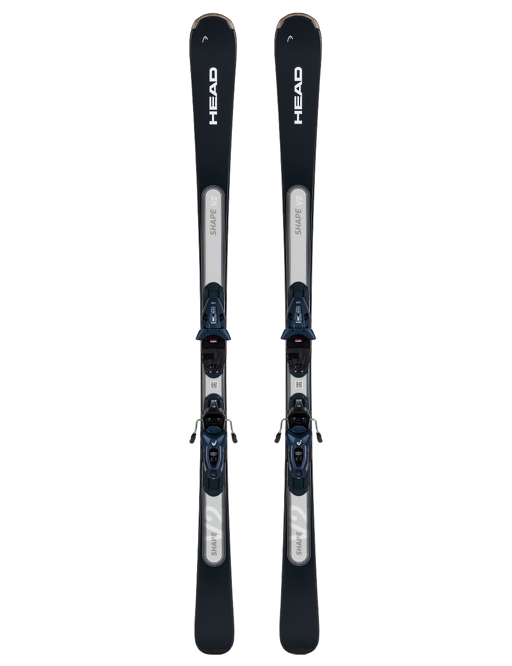 Narty męskie HEAD SHAPE V2 + wiązania HEAD PR 11 z GRIP WALK   2024