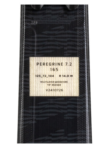 Narty zjazdowe VÖLKL PEREGRINE 72 + wiązanie MARKER FDT 10 z GRIP WALK   2025
