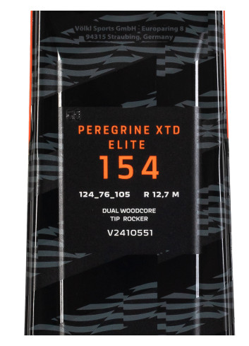 Narty zjazdowe VÖLKL PEREGRINE XTD ELITE + wiązanie MARKER VMOTION 10 z GRIP WALK   2025
