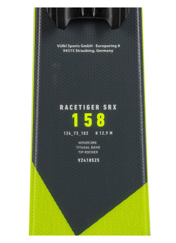 Narty slalomowe VÖLKL RACETIGER SRX + wiązanie MARKER VMOTION 10 z GRIP WALK   2025