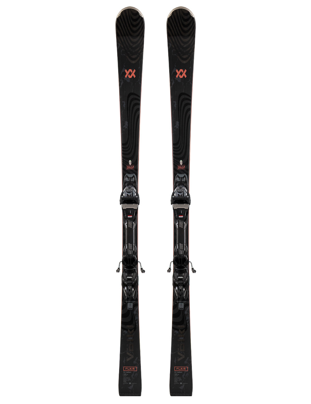Narty damskie VÖLKL FLAIR SC CARBON + wiązanie MARKER VMOTION 10 z GRIP WALK   2025