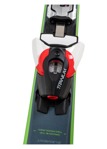 Narty męskie ELAN ELEMENT CARBON + wiązania SALOMON SP10 TITANIUM    2025