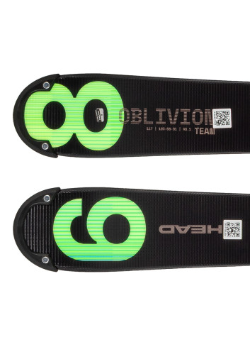 Narty twintip HEAD OBLIVION TEAM + wiązanie HEAD JRS 4.5 z GRIP WALK