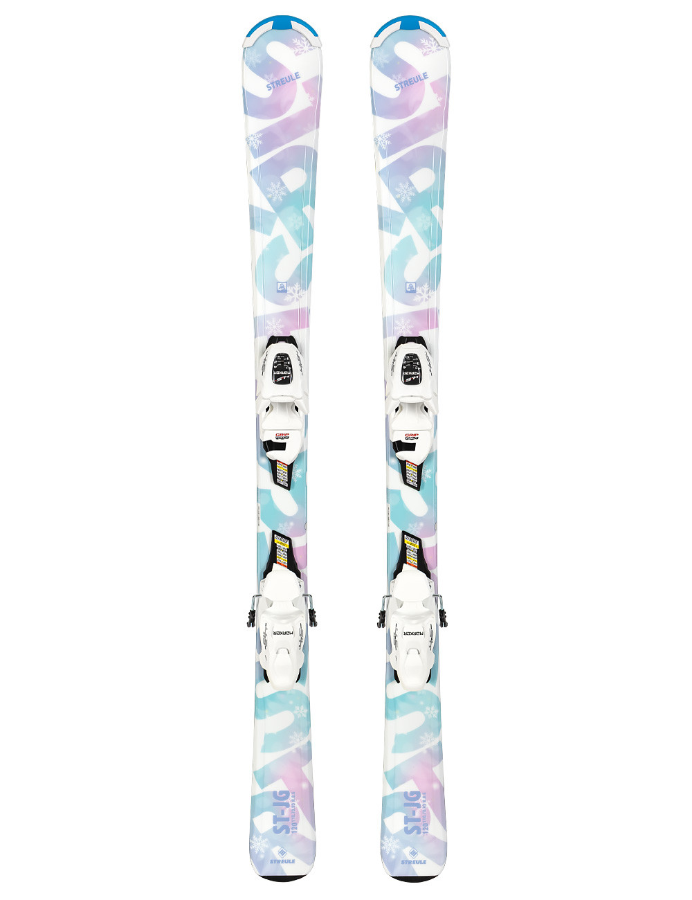 Narty dziecięce STREULE ST-JG + wiązanie MARKET VMOTION 4.5 z GRIP WALK Narty dziecięce STREULE ST-JG + wiązanie MARKET VMOTION 4.5 z GRIP WALK