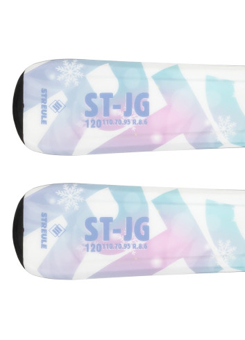 Narty dziecięce STREULE ST-JG + wiązanie MARKET VMOTION 4.5 z GRIP WALK