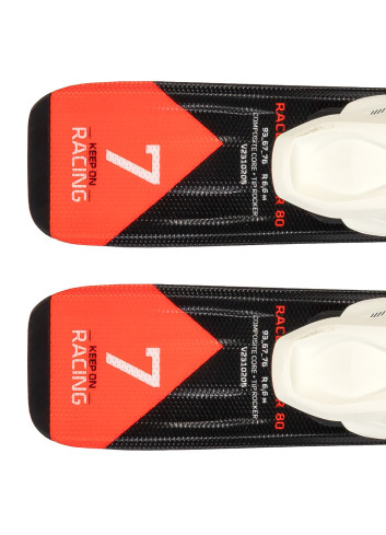 Narty dziecięce VÖLKL RACETIGER JR + wiązanie MARKET FDT 4.5 z GRIP WALK