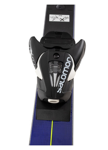 Narty dziecięce gigantowe (komórki) SALOMON S/RACE GS Jr PRO + wiązanie SALOMON N Z12