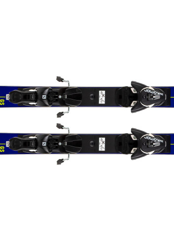 Narty dziecięce gigantowe (komórki) SALOMON S/RACE GS Jr PRO + wiązanie SALOMON N Z12