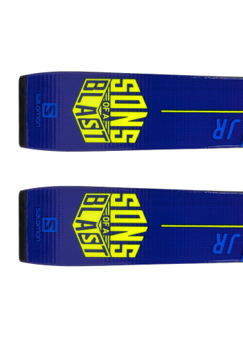 Narty dziecięce gigantowe (komórki) SALOMON S/RACE GS Jr PRO + wiązanie SALOMON N Z12