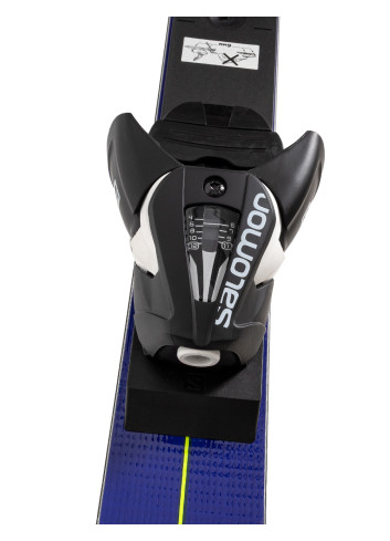 Narty dziecięce gigantowe (komórki) SALOMON S/RACE GS Jr PRO + wiązanie SALOMON N Z12