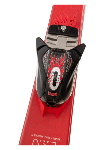 Narty juniorskie ELAN FORMULA + wiązania MARKER M10