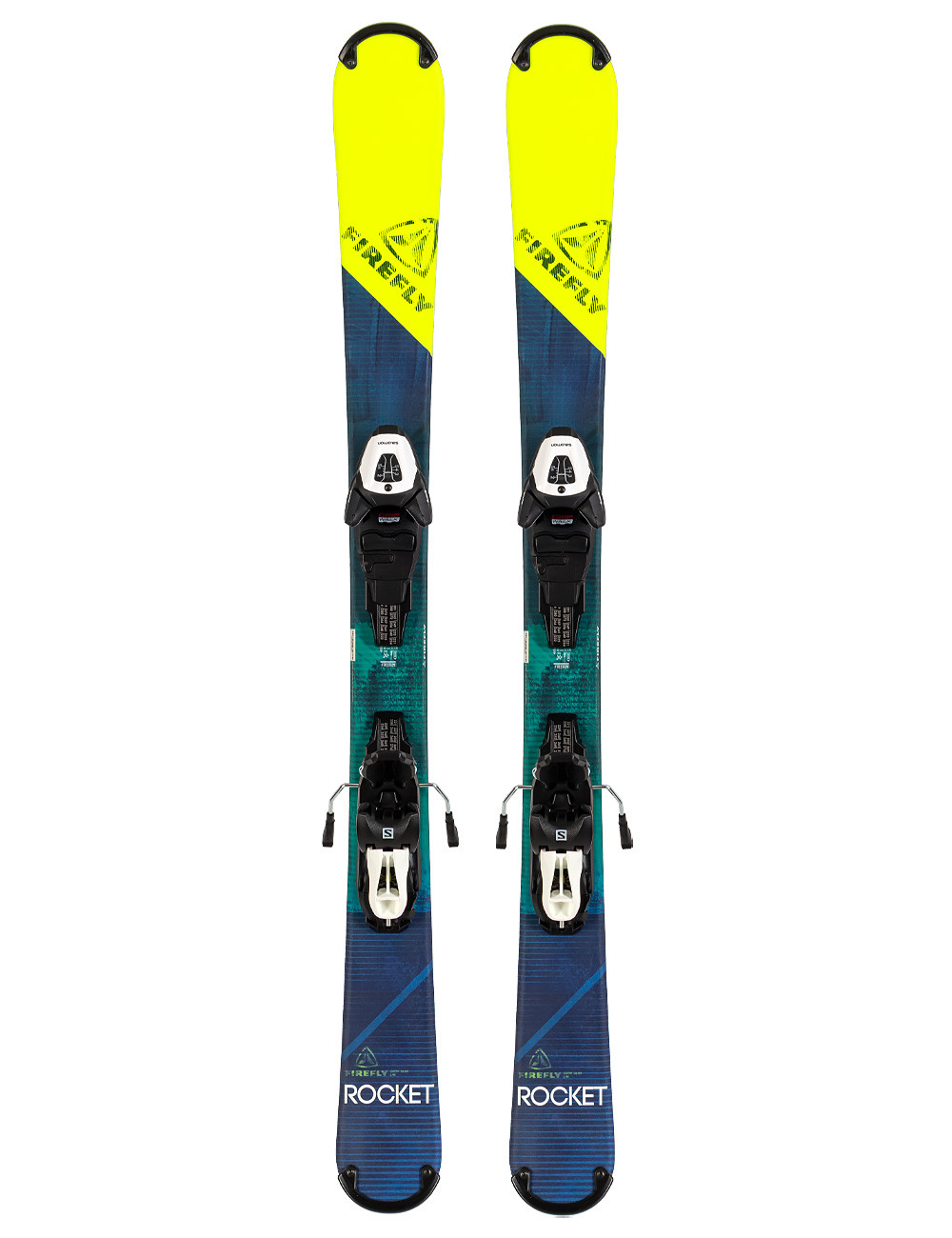 Narty dziecięce TECNOPRO ROCKET + wiązanie SALOMON L6 z GRIP WALK Narty dziecięce TECNOPRO ROCKET + wiązanie SALOMON L6 z GRIP WALK
