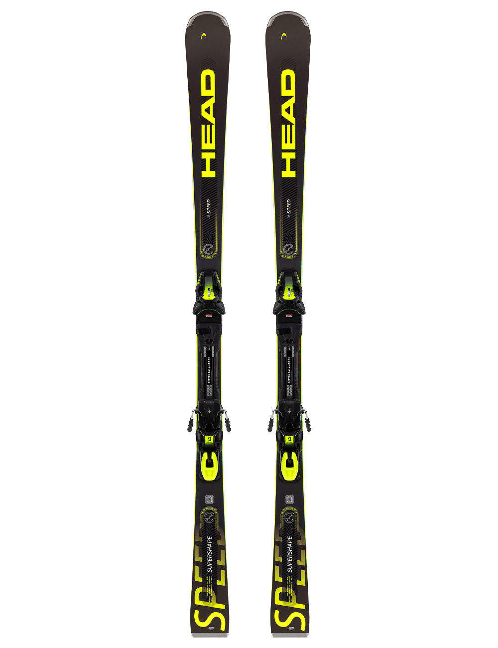 Narty gigantowe HEAD SUPERSHAPE E-SPEED + wiązania HEAD PRD 12 z GRIP WALK   2023