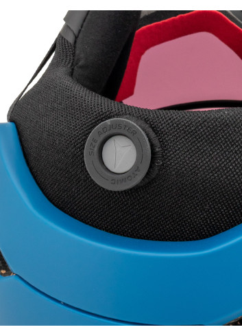 Kask narciarski z wbudowaną szybą ATOMIC REVENT GT AMID VISOR HD blue