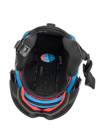 Kask narciarski z wbudowaną szybą ATOMIC REVENT GT AMID VISOR HD blue