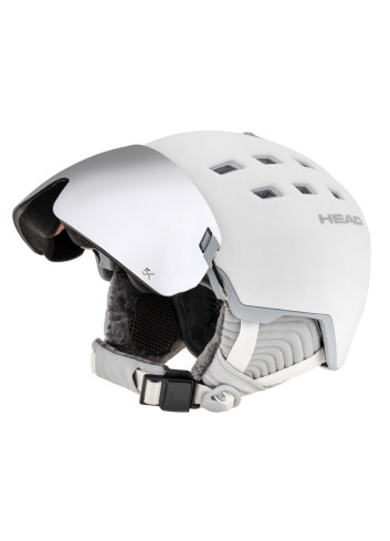 Kask narciarski damski z wbudowaną szybą HEAD RACHEL 5K +  dodatkowa szyba w zestawie