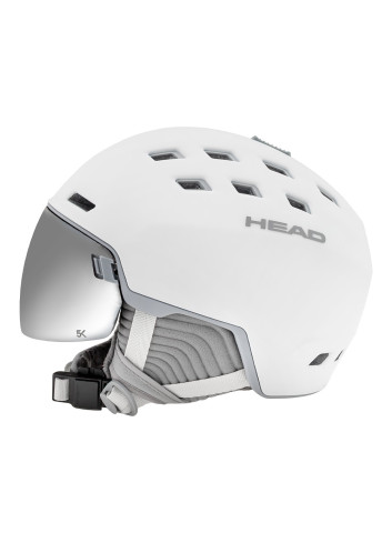 Kask narciarski damski z wbudowaną szybą HEAD RACHEL 5K +  dodatkowa szyba w zestawie