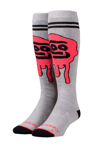 Skarpety snowboardowe Stinky Socks Drip Skull