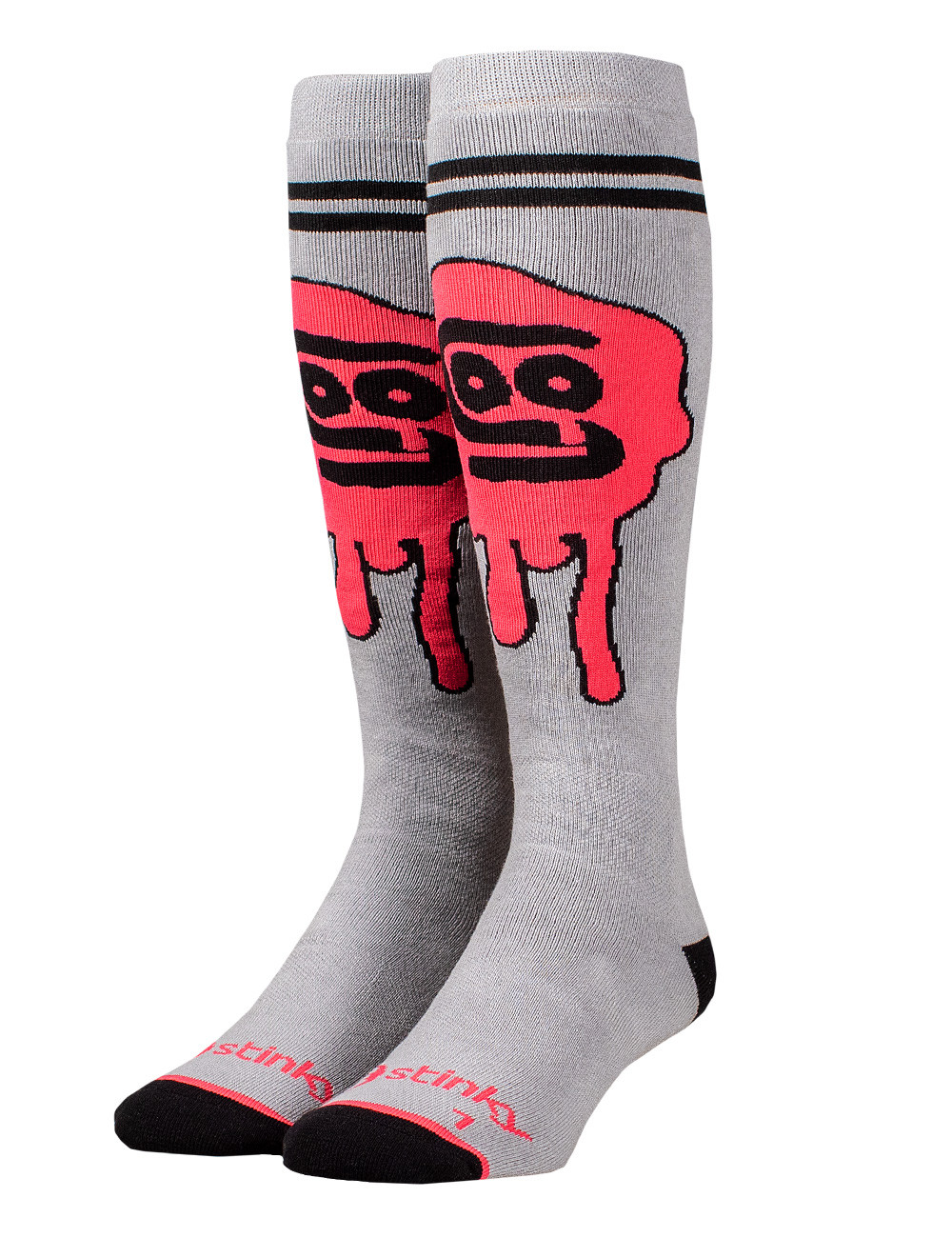 Skarpety snowboardowe Stinky Socks Drip Skull