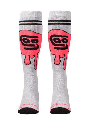 Skarpety snowboardowe Stinky Socks Drip Skull