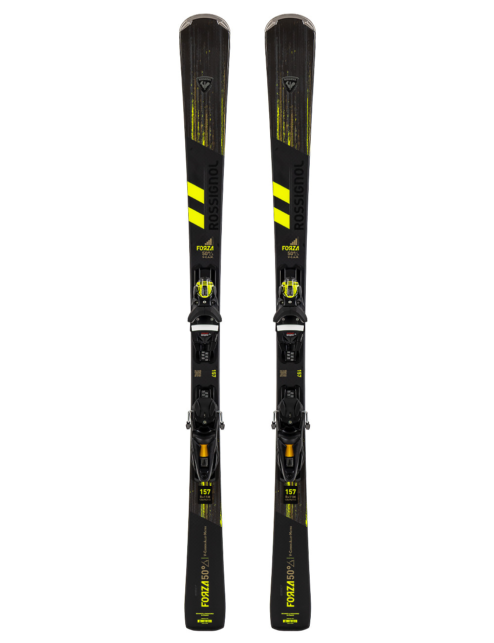 Narty zjazdowe ROSSIGNOL FORZA 50 V-CAM + wiązanie LOOK NX 12 z GRIP WALK  2025