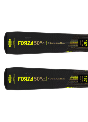 Narty zjazdowe ROSSIGNOL FORZA 50 V-CAM + wiązanie LOOK NX 12 z GRIP WALK  2025