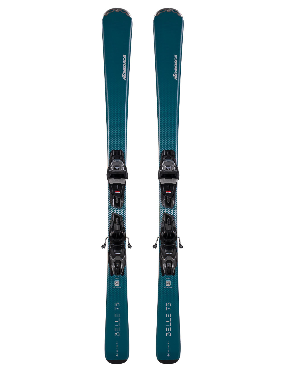 Narty  damskie NORDICA BELLE 75 + wiązania MARKER FDT10 z GRIP WALK   2025