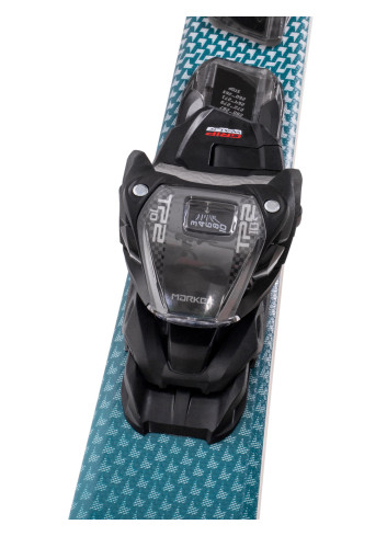 Narty  damskie NORDICA BELLE 75 + wiązania MARKER FDT10 z GRIP WALK   2025