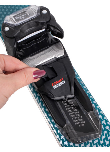 Narty  damskie NORDICA BELLE 75 + wiązania MARKER FDT10 z GRIP WALK   2025
