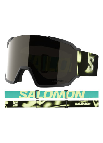 Gogle narciarskie SALOMON S/VIEW 3  black yellow/black