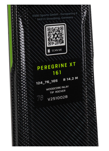 Narty zjazdowe męskie VÖLKL PEREGRINE XT + wiązanie MARKER VMOTION 10 z GRIP WALK  2026