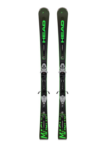 Narty slalomowe HEAD SUPERSHAPE E-MAGNUM + wiązanie HEAD PROTECTOR 11 z GRIP WALK   2024