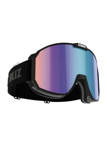 Gogle narciarskie BLIZ SPLIT NANO OPTICS black + dodatkowa szyba w zestawie