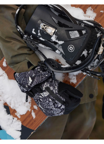 Rękawice snowboardowe damskie DAKINE SEQUOIA GORE-TEX MITT kingdom blac