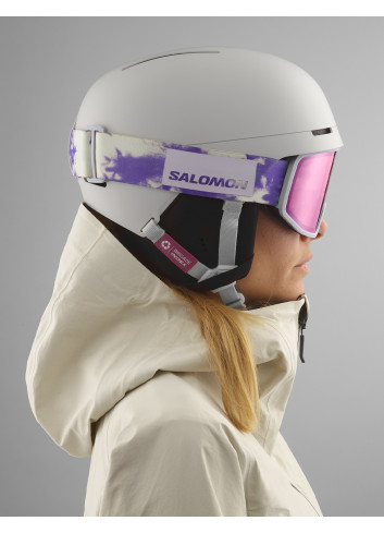 Kask narciarski Salomon BRIGADE INDEX grey violet