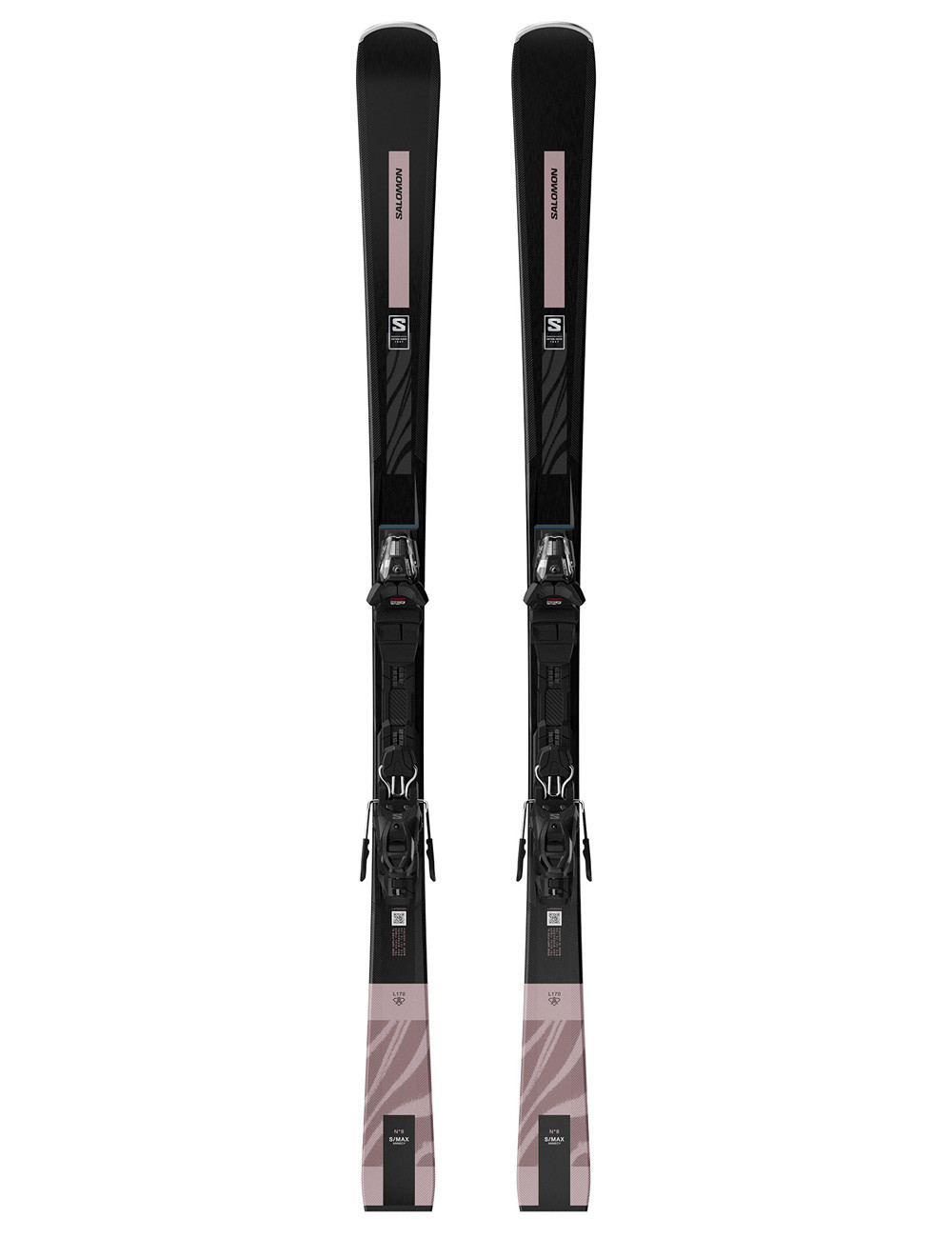 Narty slalomowe damskie SALOMON S/Max N°8 + wiązania SALOMON M10 z GRIP WALK  2025